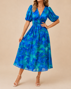 Maeve | Women's Vibrant Floral Midi Dress