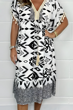 Soren | Women's Stylish Printed Midi Dress