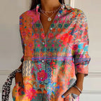 Elara | Women's Floral Boho Blouse