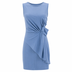 Remi | Women's Elegant Cocktail Dress with Front Knot