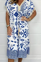 Soren | Women's Stylish Printed Midi Dress