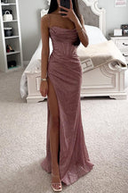 Tamsin | Women's Elegant Maxi Dress with Thigh-High Slit