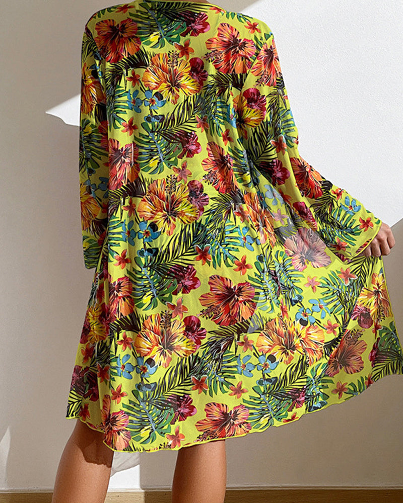 Zara | Women's Vibrant Floral Bikini Set