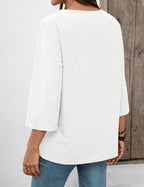 Isla | Women's Boho Embroidered Tunic Top