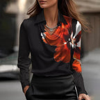 Rowan | Women's Satin Cowl Neck Blouse