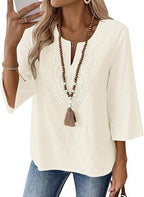 Isla | Women's Boho Embroidered Tunic Top