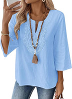 Isla | Women's Boho Embroidered Tunic Top