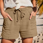 Sienna | Women's Casual Summer Shorts with Drawstring