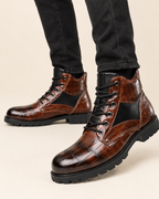 Archer | Men's Stylish Faux Leather Boots