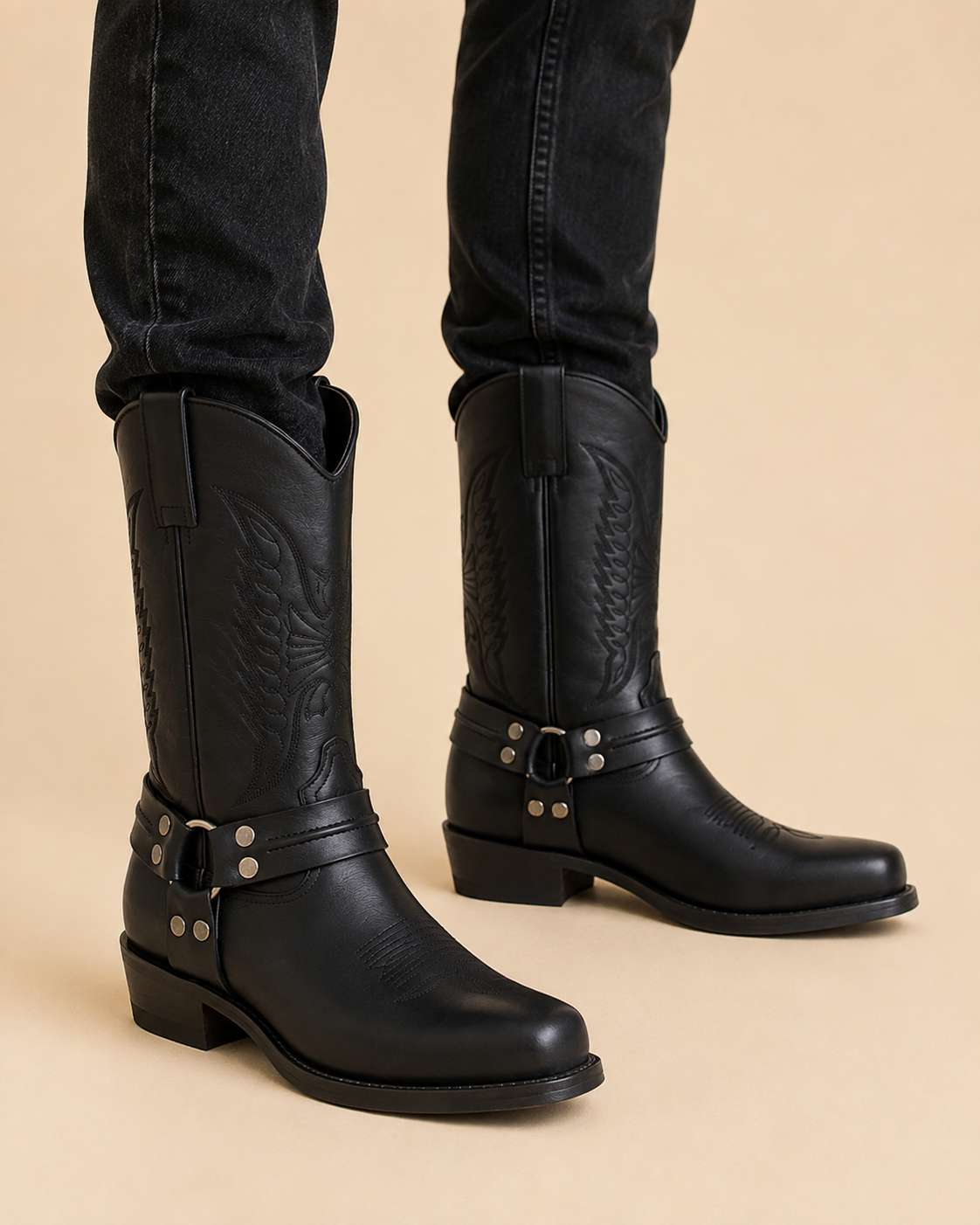 Arlo | Men's Classic Mid-Calf Cowboy Boots