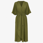 Isla | Women's Elegant Tie-Waist Maxi Dress