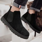 Soren - Men's Stylish Faux Suede Chelsea Boots