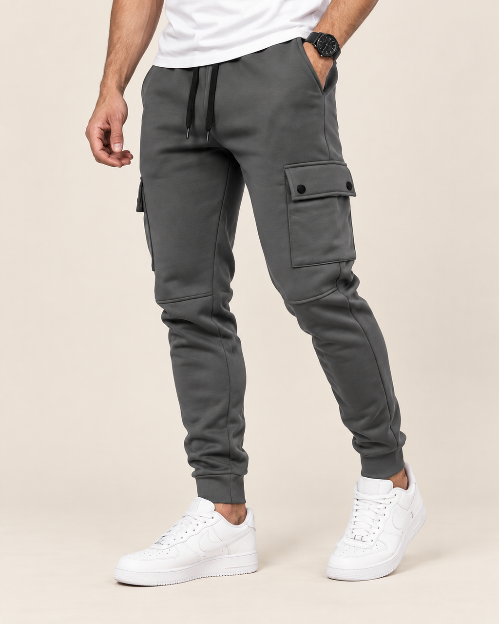 Bram | Men's Cargo Pants with Pocket Detailing