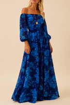 Calista | Women's Elegant Long Sleeve Maxi Dress