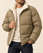 Caspian | Men's Reversible Sherpa Puffer Jacket
