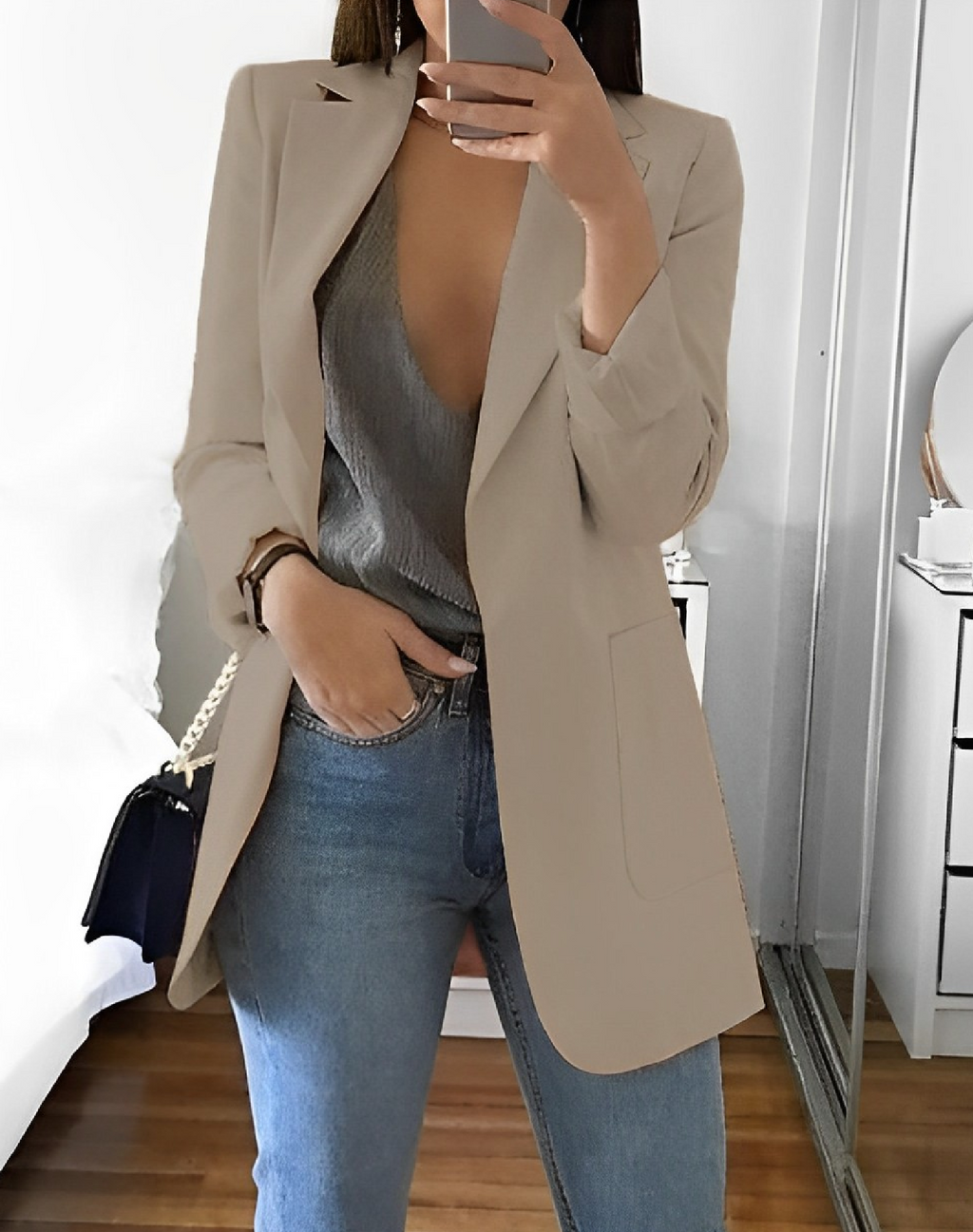 Elodie | Women's Casual Longline Blazer