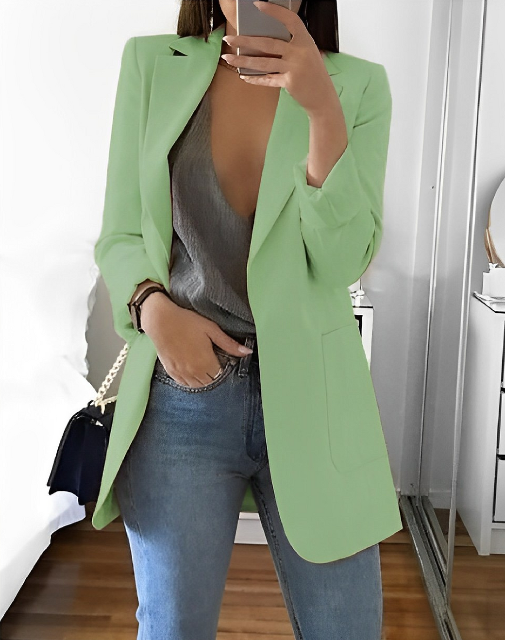 Elodie | Women's Casual Longline Blazer