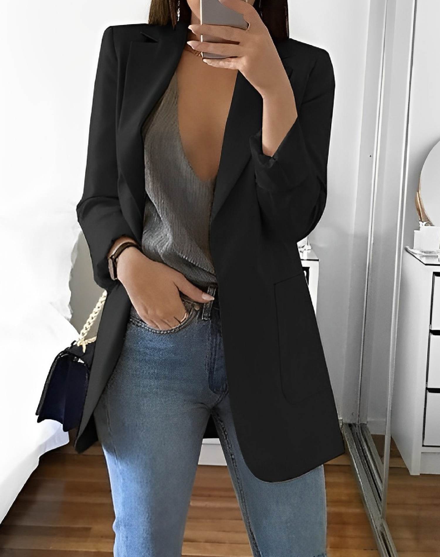 Elodie | Women's Casual Longline Blazer