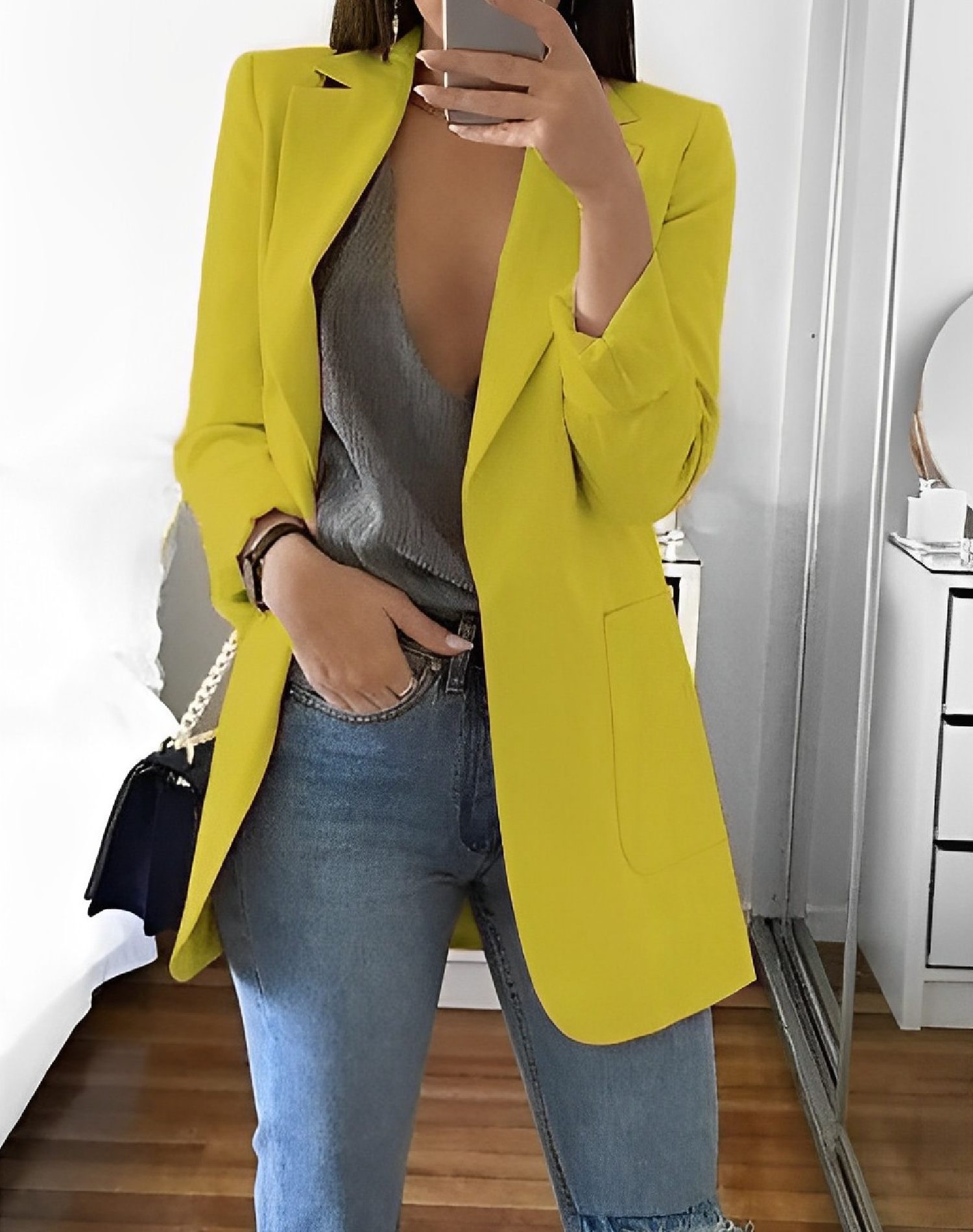 Elodie | Women's Casual Longline Blazer