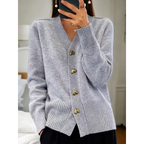 Calla | Women's Comfort Cardigan with Heart Buttons