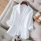 Marlowe | Women's Elegant Linen Blazer
