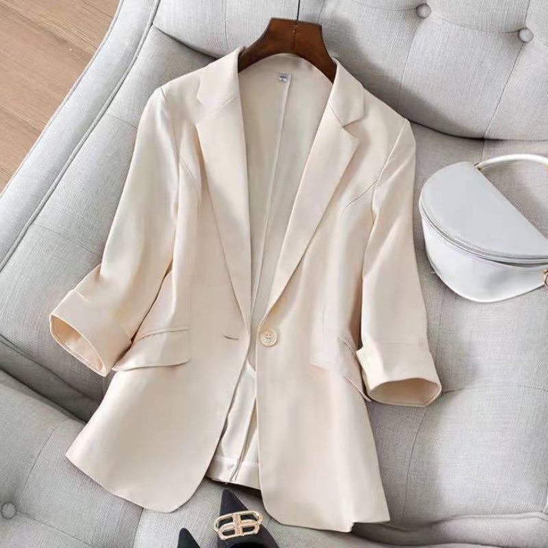 Marlowe | Women's Elegant Linen Blazer