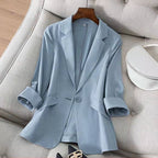 Marlowe | Women's Elegant Linen Blazer