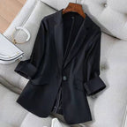 Marlowe | Women's Elegant Linen Blazer