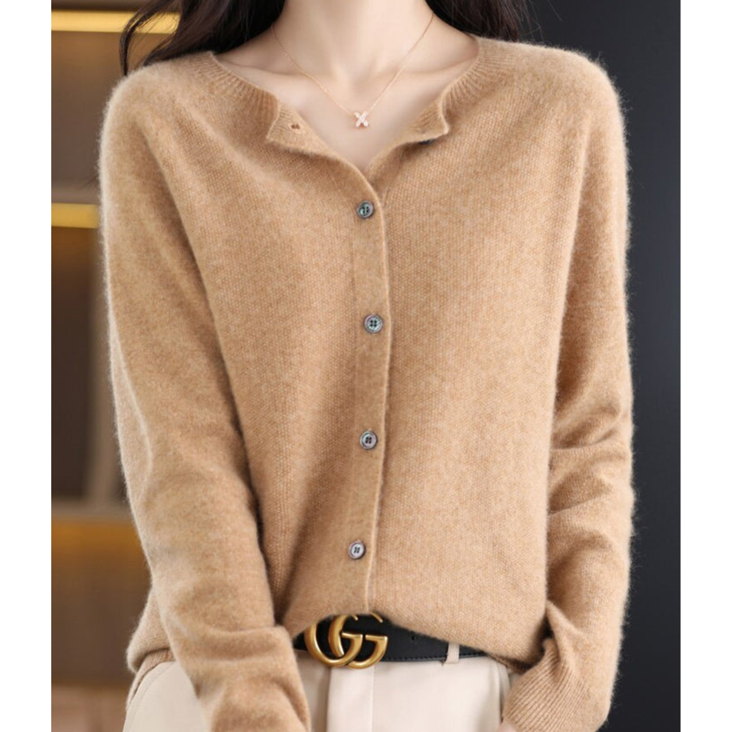 Sienna | Women's Cozy Button-Up Cardigan