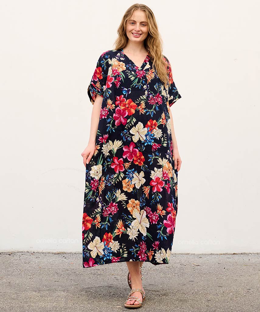 Sylvie | Women's Vibrant Floral Summer Dress