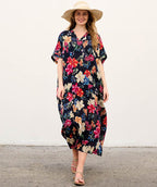 Sylvie | Women's Vibrant Floral Summer Dress