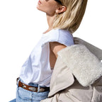 Sienna | Women's Sleek Padded Shoulder Top