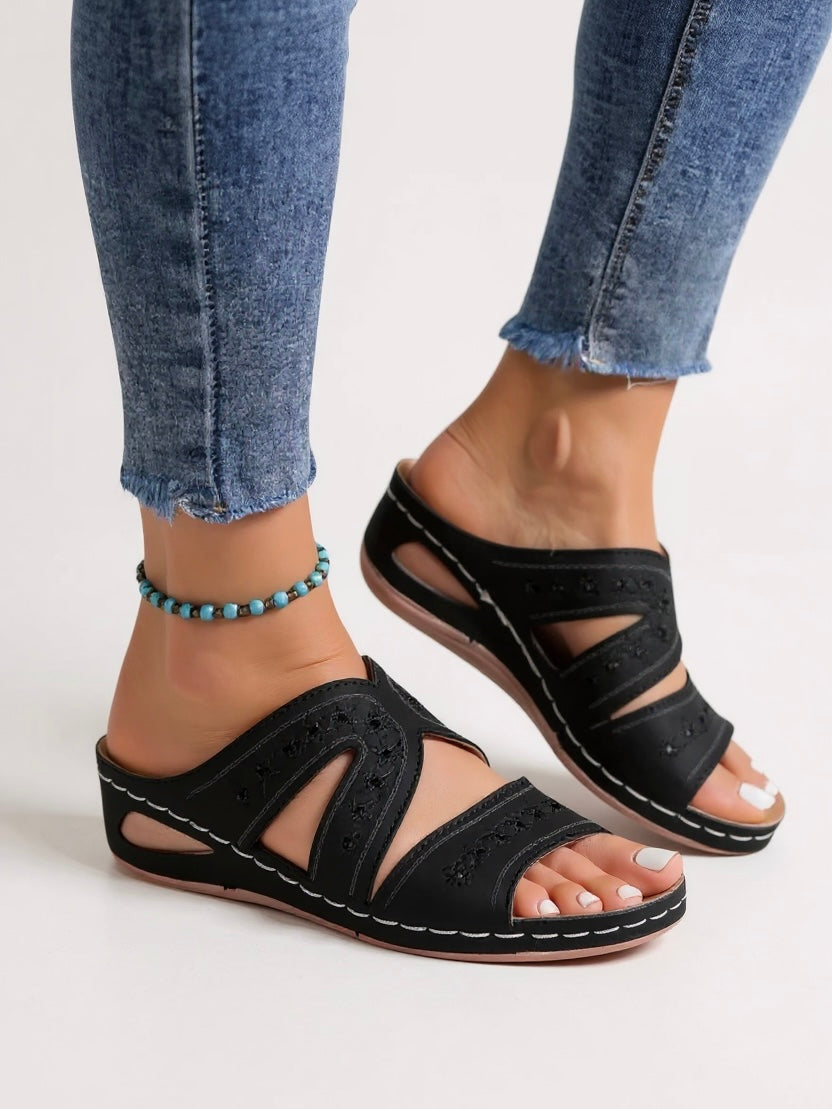 Wren | Women's Orthopedic Slide Sandals