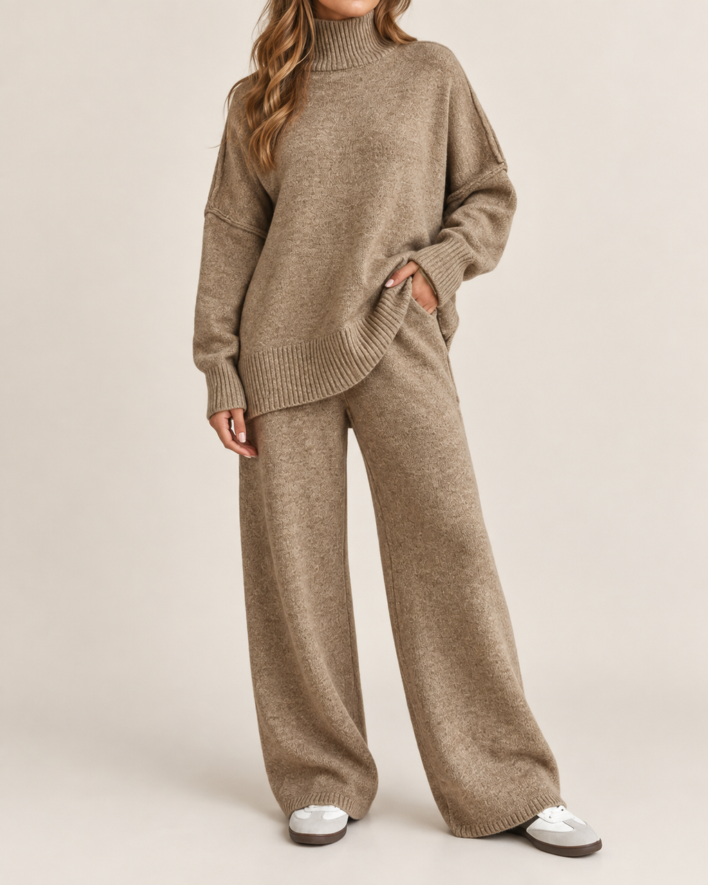 Isolde | Women's Cozy Knit Lounge Set