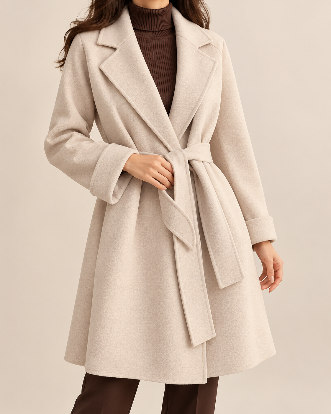 Isolde | Women's Elegant Belted Trench Coat