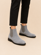 Jareth | Men's Classic Gray Chelsea Boots