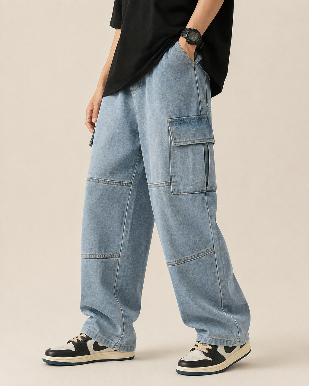 Jaxon | Men's Relaxed Cargo Jeans