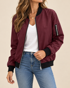 Maia | Women's Casual Bomber Jacket
