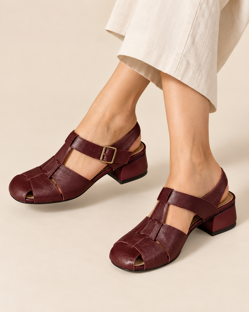 Mirin | Women's Classic Buckle Mary Janes