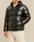 Nolan | Men's Sleek Hooded Puffer Jacket