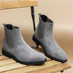 Jareth - Men's Classic Gray Chelsea Boots