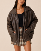 Renata | Women's Oversized Bomber Jacket