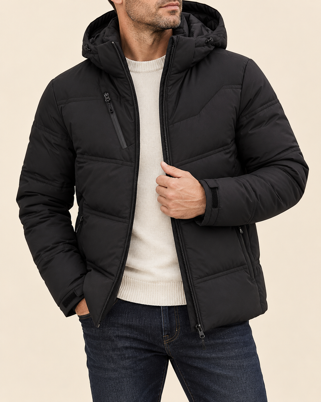 Rowan | Men's Stylish Puffer Jacket