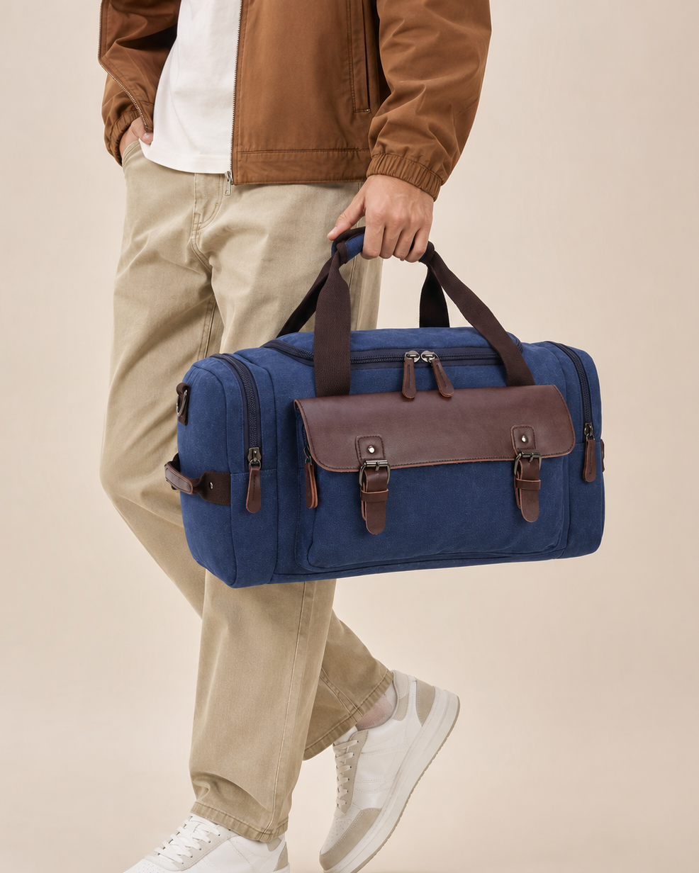Rowan | Men's Versatile Canvas Duffle Bag