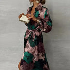 Naya | Women's Elegant Floral Maxi Dress