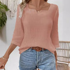 Lark | Women's Casual Square Neck Blouse