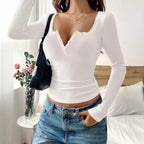Sienna | Women's Chic Henley Shirt