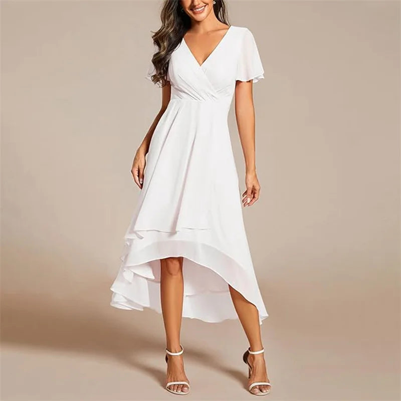 Marlowe | Women's Elegant Flowy Midi Dress