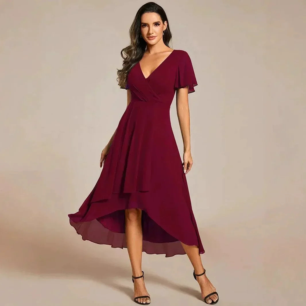 Marlowe | Women's Elegant Flowy Midi Dress