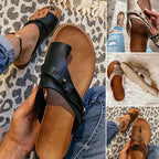 Jolene | Women's Comfortable Slip-On Sandals with Toe Loop